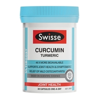 Swisse成人姜黄素胶囊Curcumin保护关节健康30粒