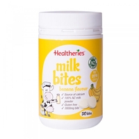 Healtheries 牛奶咀嚼片 香蕉味 50片